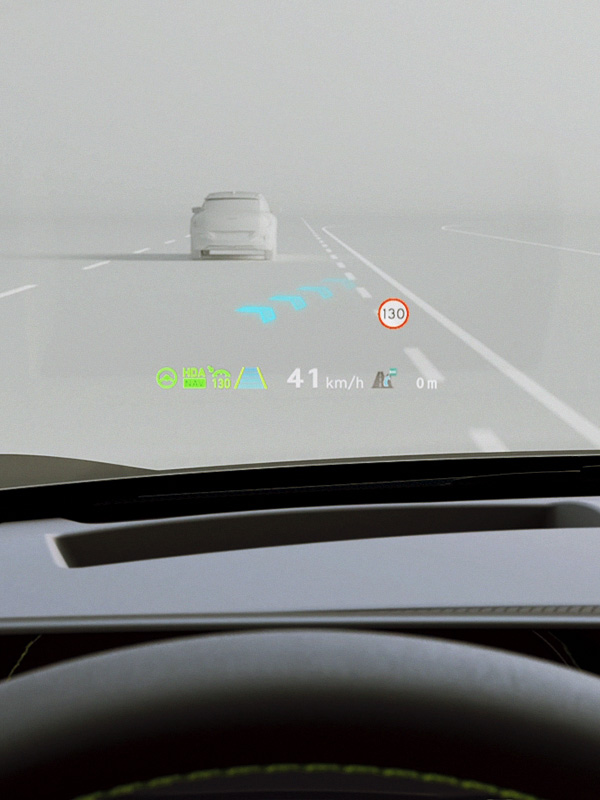 Head-up-Display mit Augumented Reality Funktion